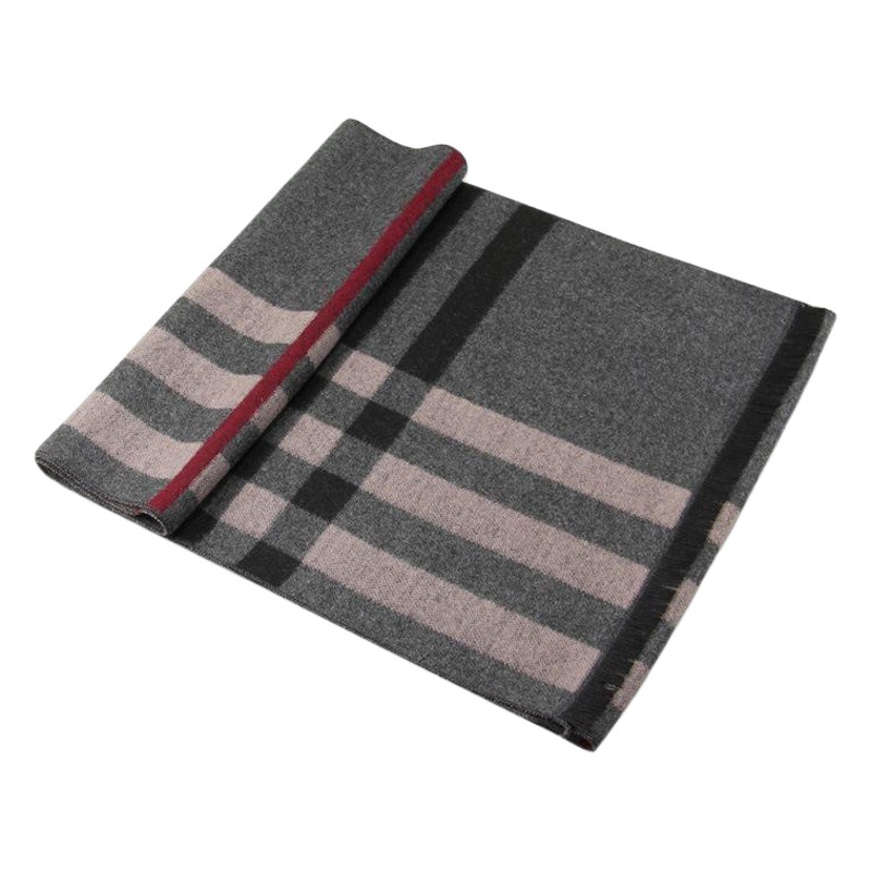 2025 new men's scarf winter warm plaid European and American scarf men's cashmere jacquard scarf manufacturers wholesale