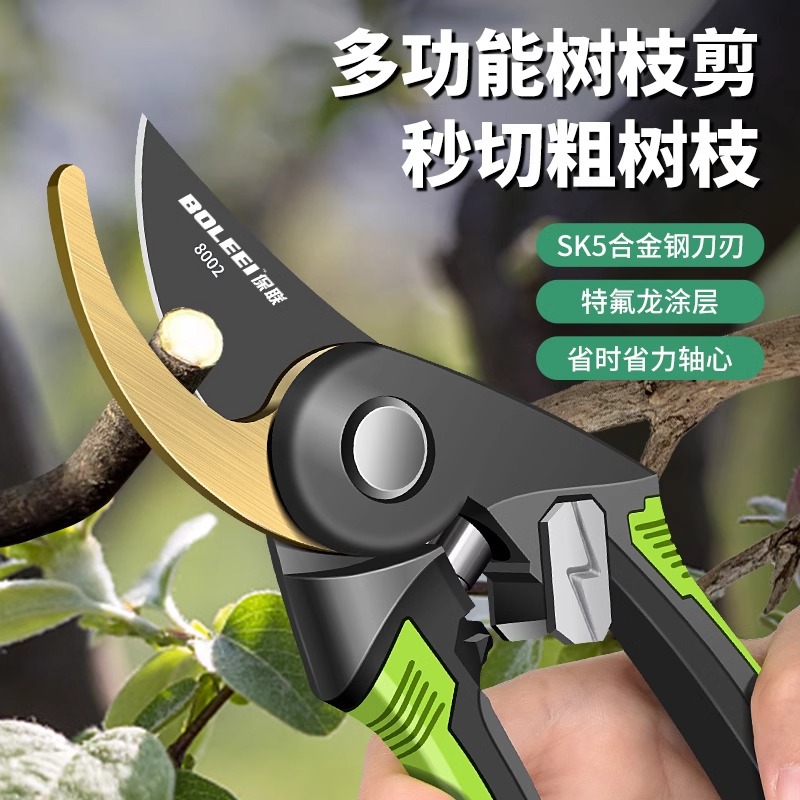 Pruning Shears, Gardening Scissors, Special Scissors for Cutting Branches, Garden Pruning, Fruit Tree Pruning, Flower Pruning Scissors