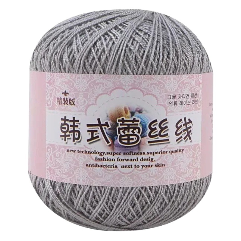 Korean-style No. 8 cotton lace pearl lace wool manufacturers spot direct sales of summer lace fine wool