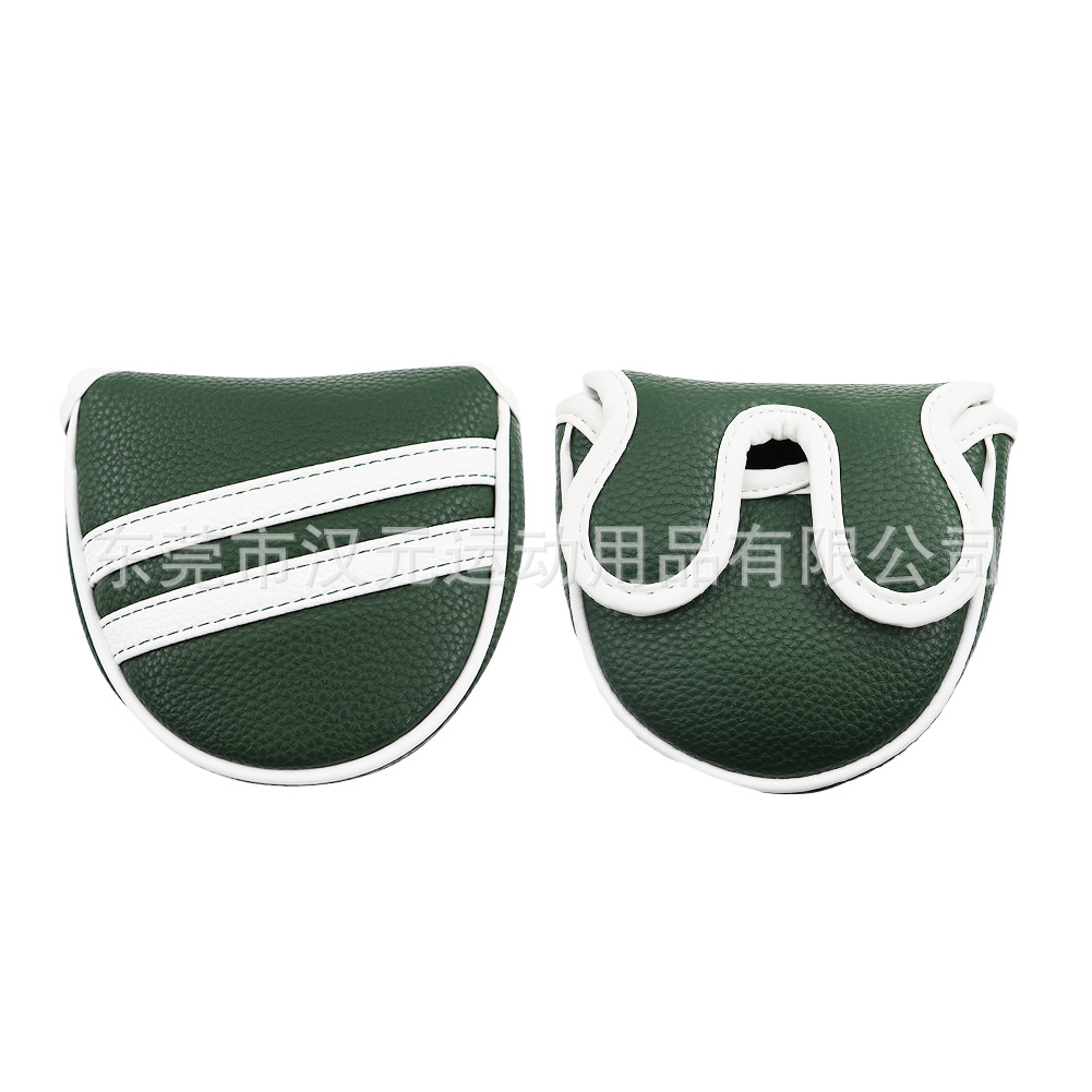 Picture of Factory direct cross-border e-commerce golf club cover pu club cover ball head protective cover push rod cap cover