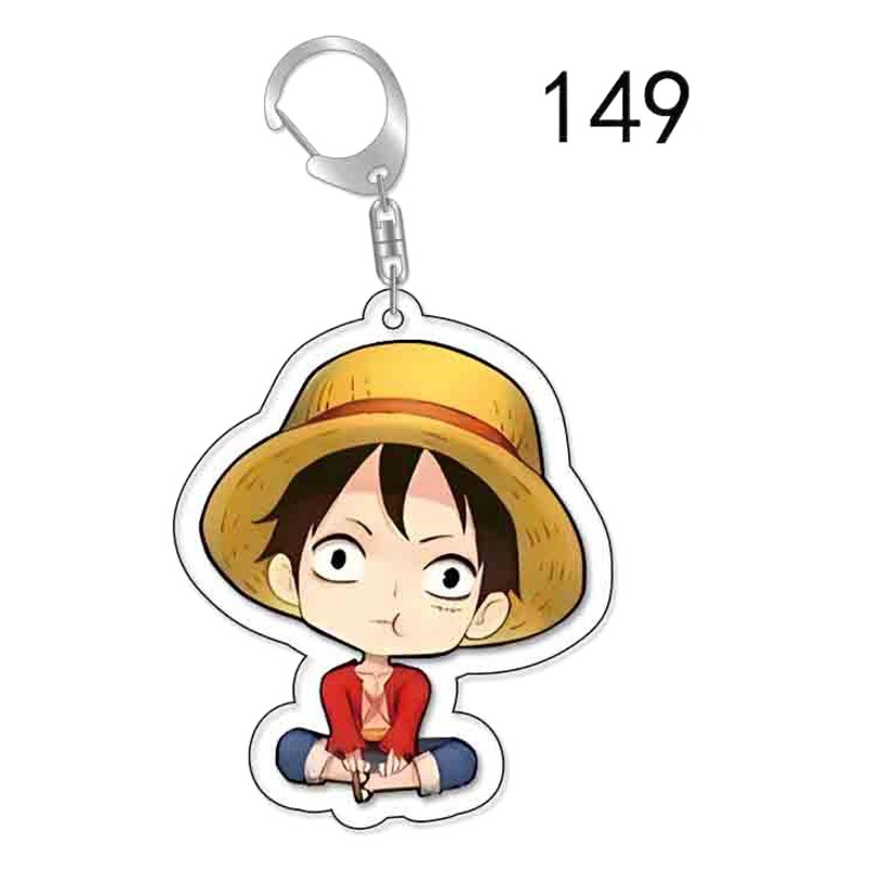 Picture of Cartoon hang one piece peripheral acrylic keychain pendant lufeiqiao barosolon esanzhi Sabo
