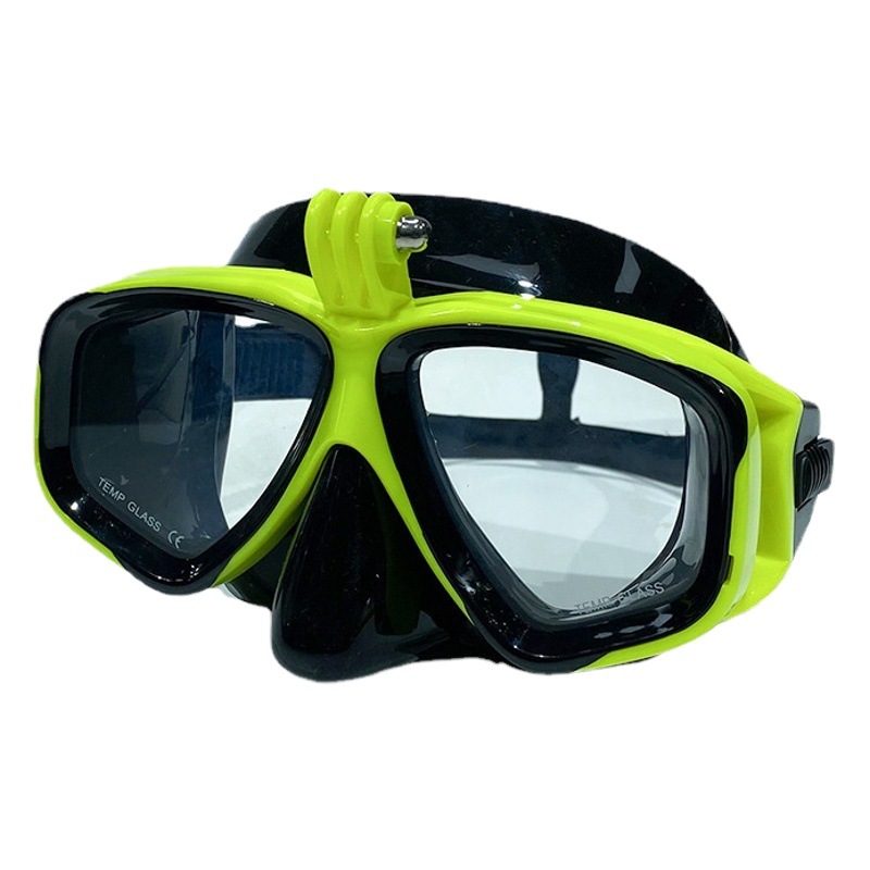 Diving Mask Snorkeling Mask Adult Mask Snorkeling Mask Can Be Equipped with Myopia Diving Goggles