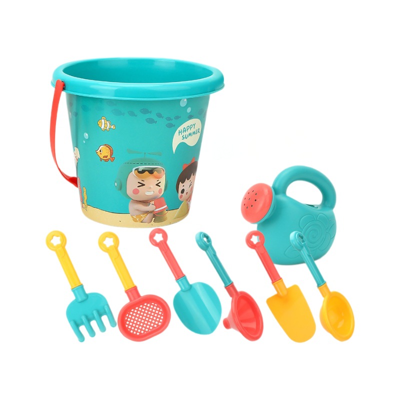 Picture of New Product Jianxiong 23 Sets of Kidsren's Beach Toy Sets Hourglass Baby Outdoor Tools Playing with Sand Cassia Seeds for Boys and Girls