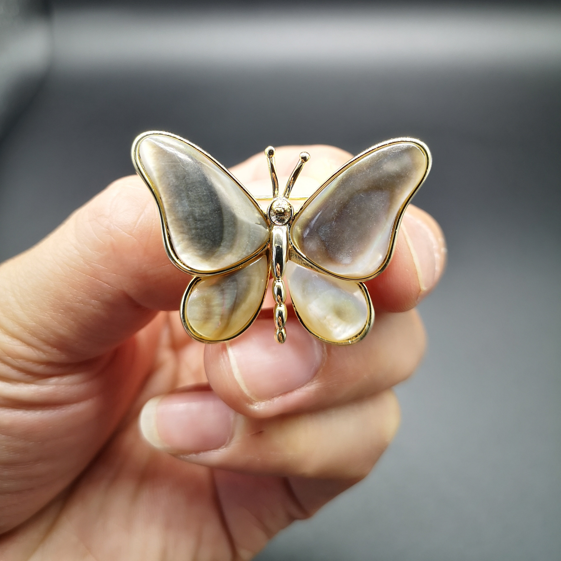 Private Custom Suit Brooch Star Custom Evening Dress Butterfly Brooch White Collar Clothing Decorations