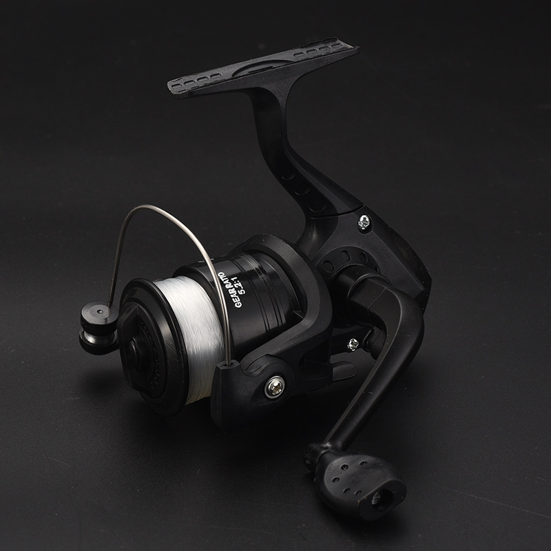 Picture of Type 200 small fishing wheel with line fishing wheel spinning wheel fishing wheel rock fishing wheel fishing gear sea Rod Road Asian rod fishing wheel