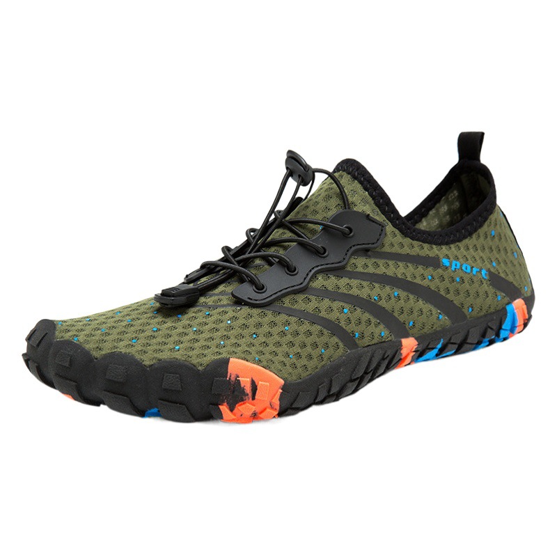 New Five Finger Wading Shoes Quick Drainage Tracing Shoes Beach Shoes Swimming Shoes Couple Outdoor Fitness Shoes