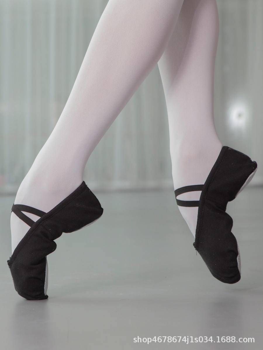 Wholesale Lace-up Free Dance Shoes Women's Soft Sole Shoes Adult Practice Shoes Indoor Yoga Dancing Shoes Children's Ballet Shoes