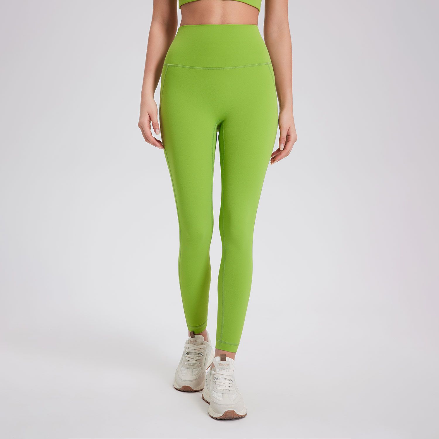 Picture of No-Wearing Underwear Zero Sense One-Piece Yoga Pants Seamless Naked Sense Back Pocket Peach Hip Tight Sports Fitness Pants