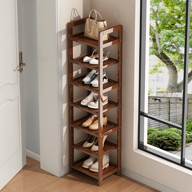 Simple Shoe Rack for Entry, Dust-Proof Shoe Rack for Dormitory Door, Small Footprint, Multi-Layer, Large Capacity, Assembled Shoe Cabinet Storage Rack