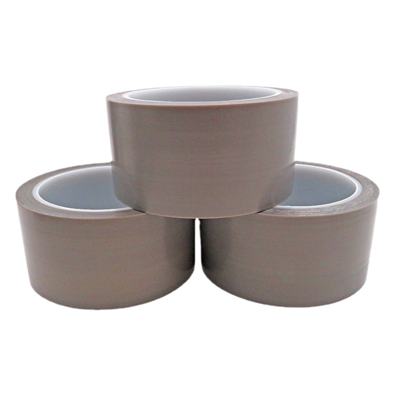 Teflon Temperature Resistant Tape PTFE Sealing Machine Heat Insulation Teflon Film Tape Glass Fiber Teflon Cloth Tape