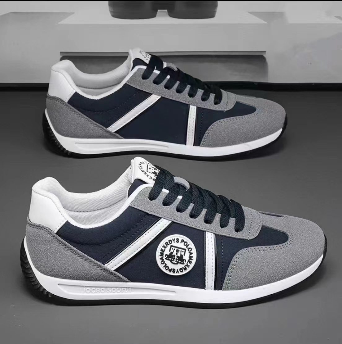 Shoes men's breathable soft bottom Forrest Gump shoes 2025 Korean fashion running sneaker men's cross-border flat men's shoes wholesale