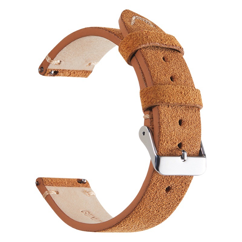 2025 New Spot Suede Quick Release Watch Strap Suede Leather Strap for Men Huawei Suitable for 18 20 22mm