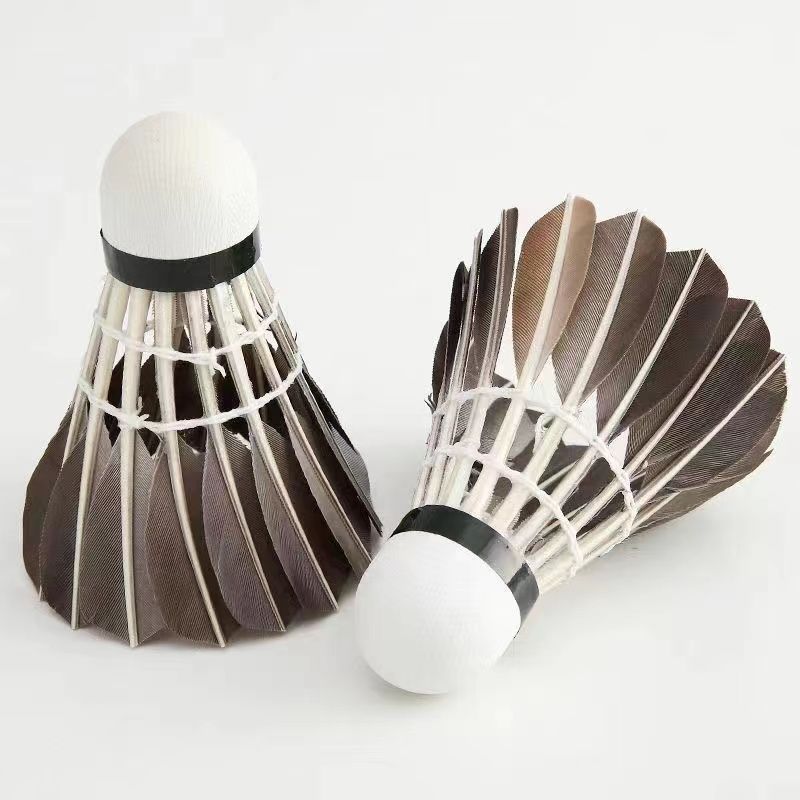 Picture of Badminton goose feather ball duck feather stable durable training competition with balls not easy to rot wholesale