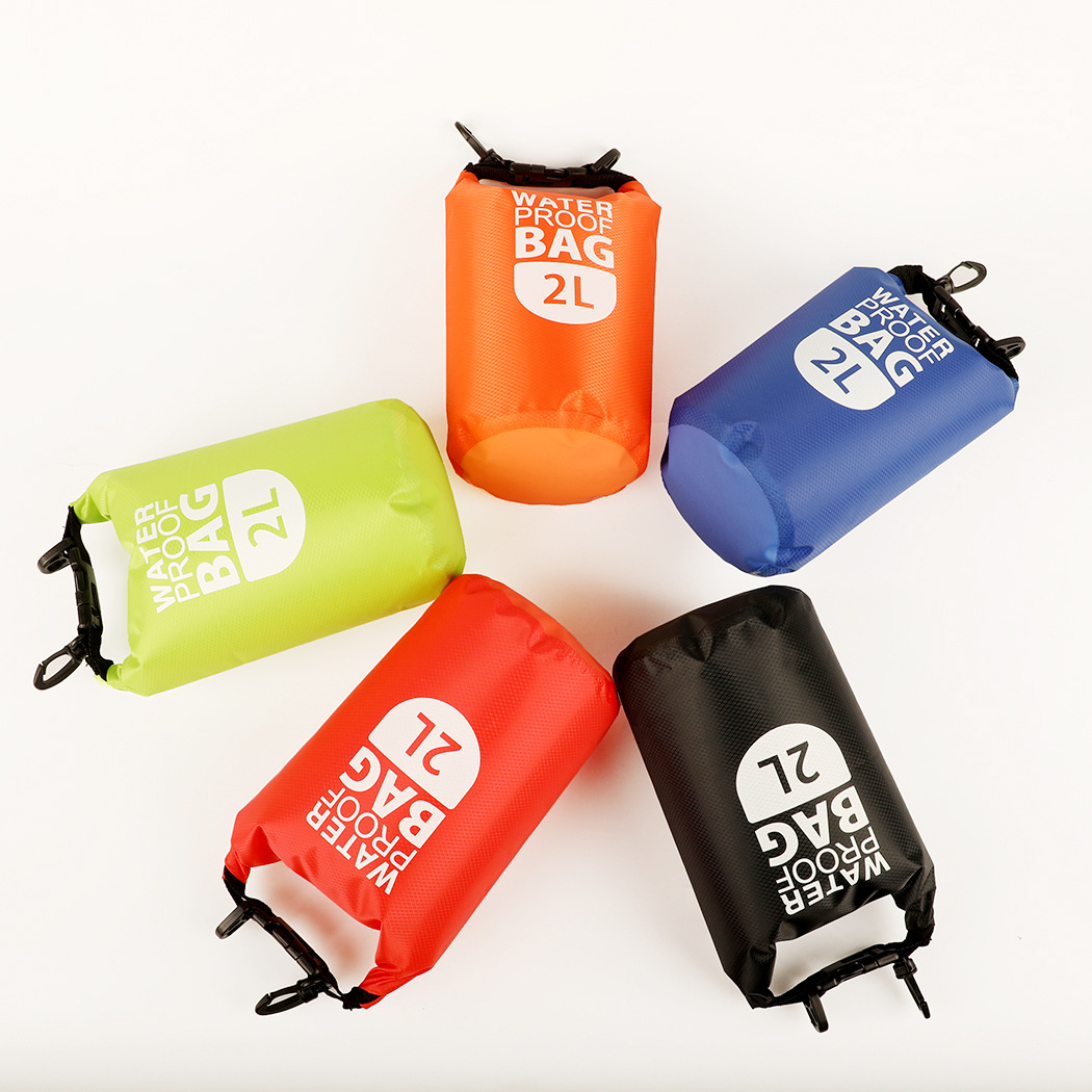 Picture of Waterproof Bag Plaid Fabric Dry Bag Storage Swimming Rafting Bag Portable Bag Men and Women Travel Outdoor Adventure
