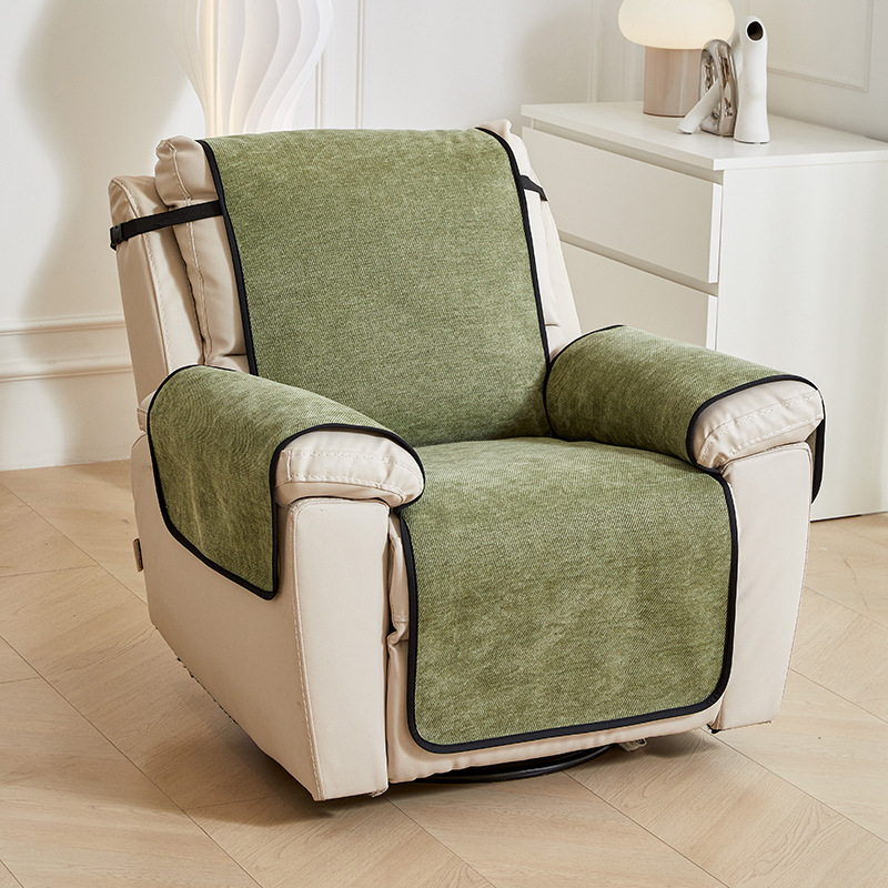 Cross-border Electric Chair Integrated Sofa Cushion Single First Class Non-slip Cushion Four Seasons Universal Solid Color Functional Sofa Cover
