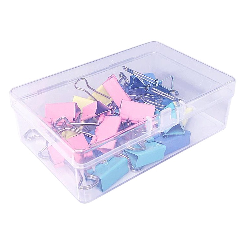 Manufacturer in stock PP plastic box transparent packaging box accessories electronic components packaging display finishing covered dustproof