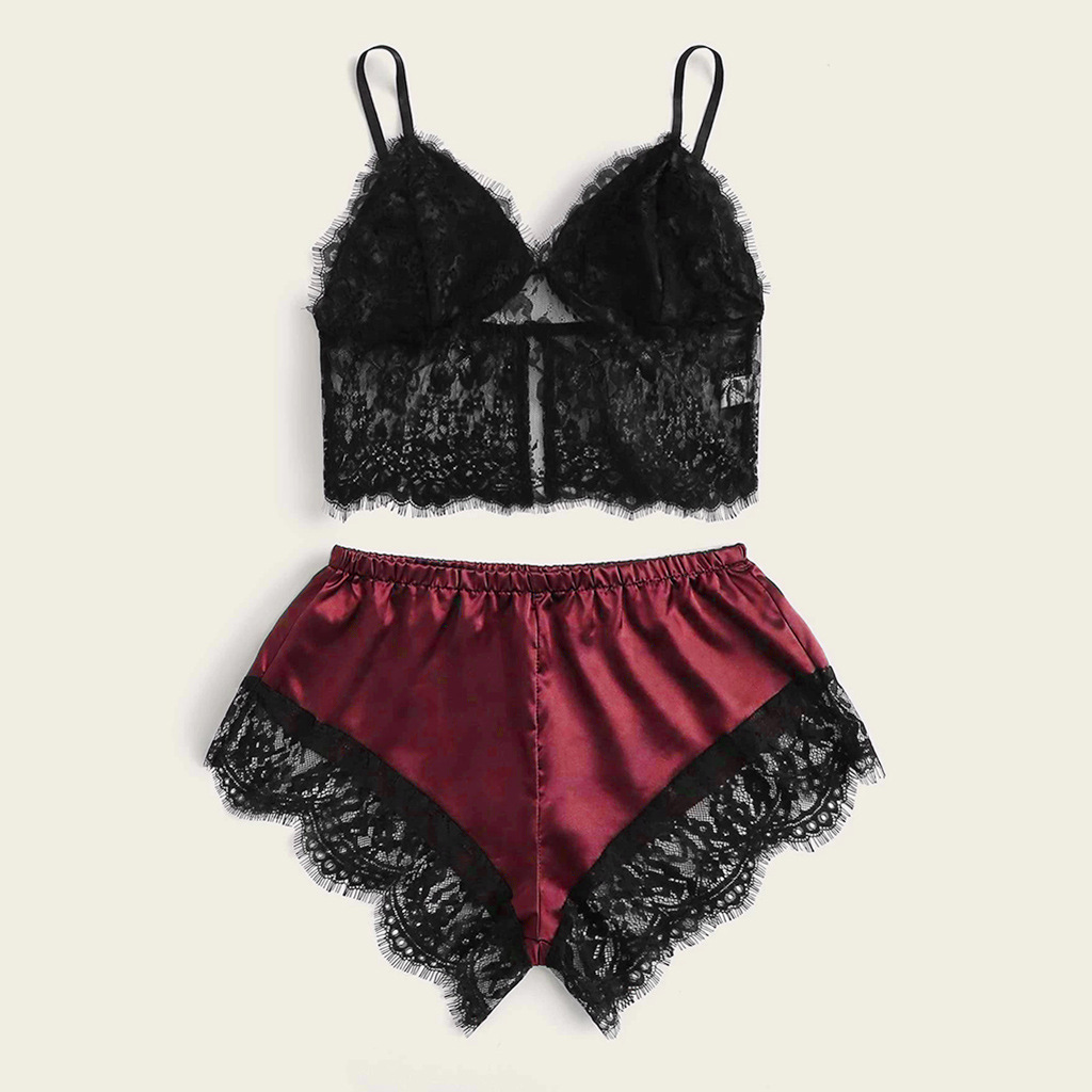Picture of Amazon Explosions Pajamas Silk Home Wear Underwear Nightdress ebay European and American Manufacturers