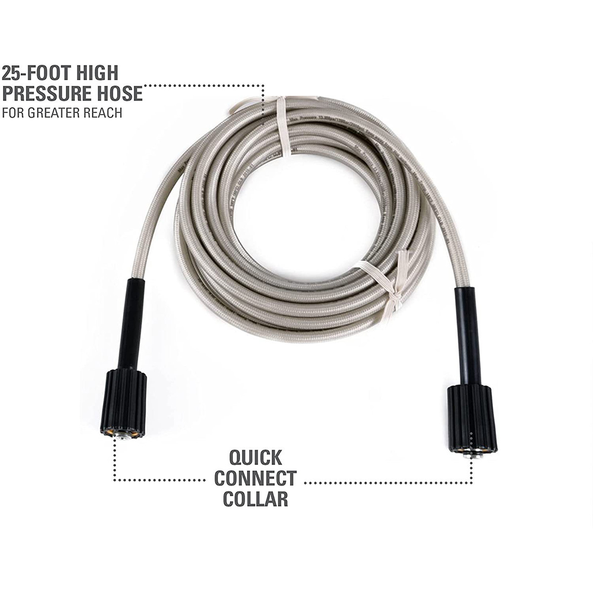 8m Neutral High Pressure Washer High Pressure Hose Washing Hose High Pressure Washing Water Pipe 4000psi