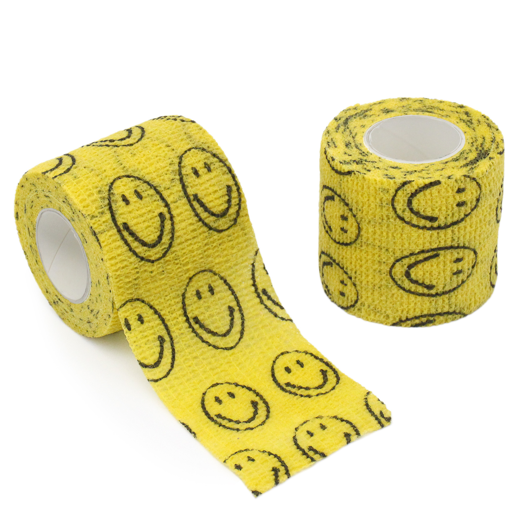 Picture of Factory wholesale non-woven self-adhesive elastic elastic bandage sports protection ankle pet print finger bandage