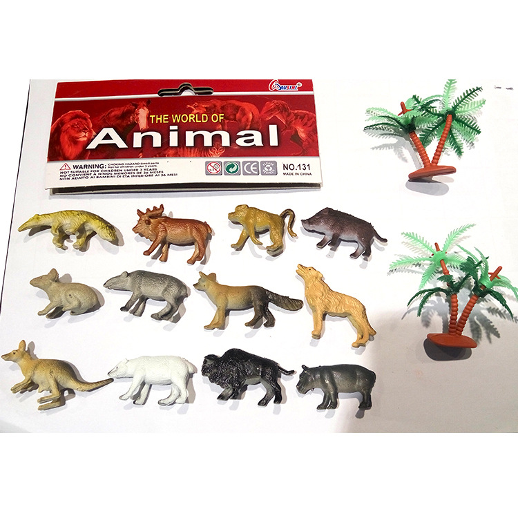 Picture of Cross-border dinosaur animal model simulation children's educational toys mini dinosaur expansion marine animal simulation toys