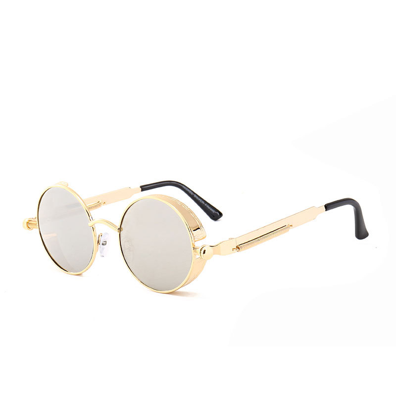 Picture of Steampunk Glasses New Fashion Round Sunglasses European and American Retro Glasses Trendyy Sunglasses for Men and Women