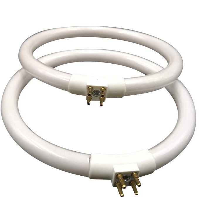 Picture of T4 12W Ring Lamp Micro Intubation Table Lamp Lamp High Brightness Energy Saving Universal Power Saving High Efficiency Adjustable