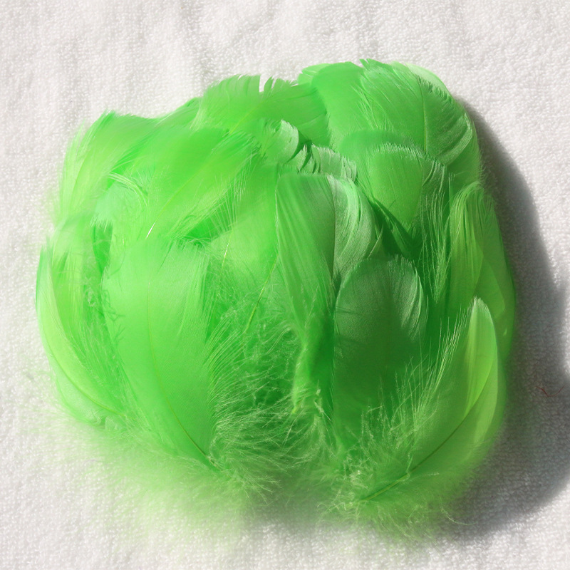 Picture of diy handmade color floating feather goose feather dream catcher wave ball gift box filling decoration materials