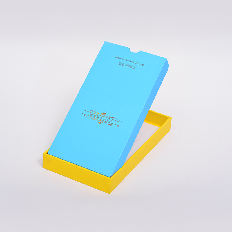 Picture of Manufacturer Supplies Top and Bottom Cover Mobile Phone Packaging Box, Rectangular Mobile Phone Case, Digital Product Printing Packaging Carton