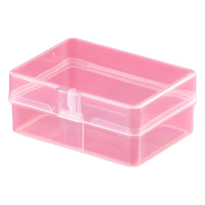 Source Factory Half-Open Pp Plastic Box Small Stationery Storage Box Small Jewelry Gift Packaging Box in Stock