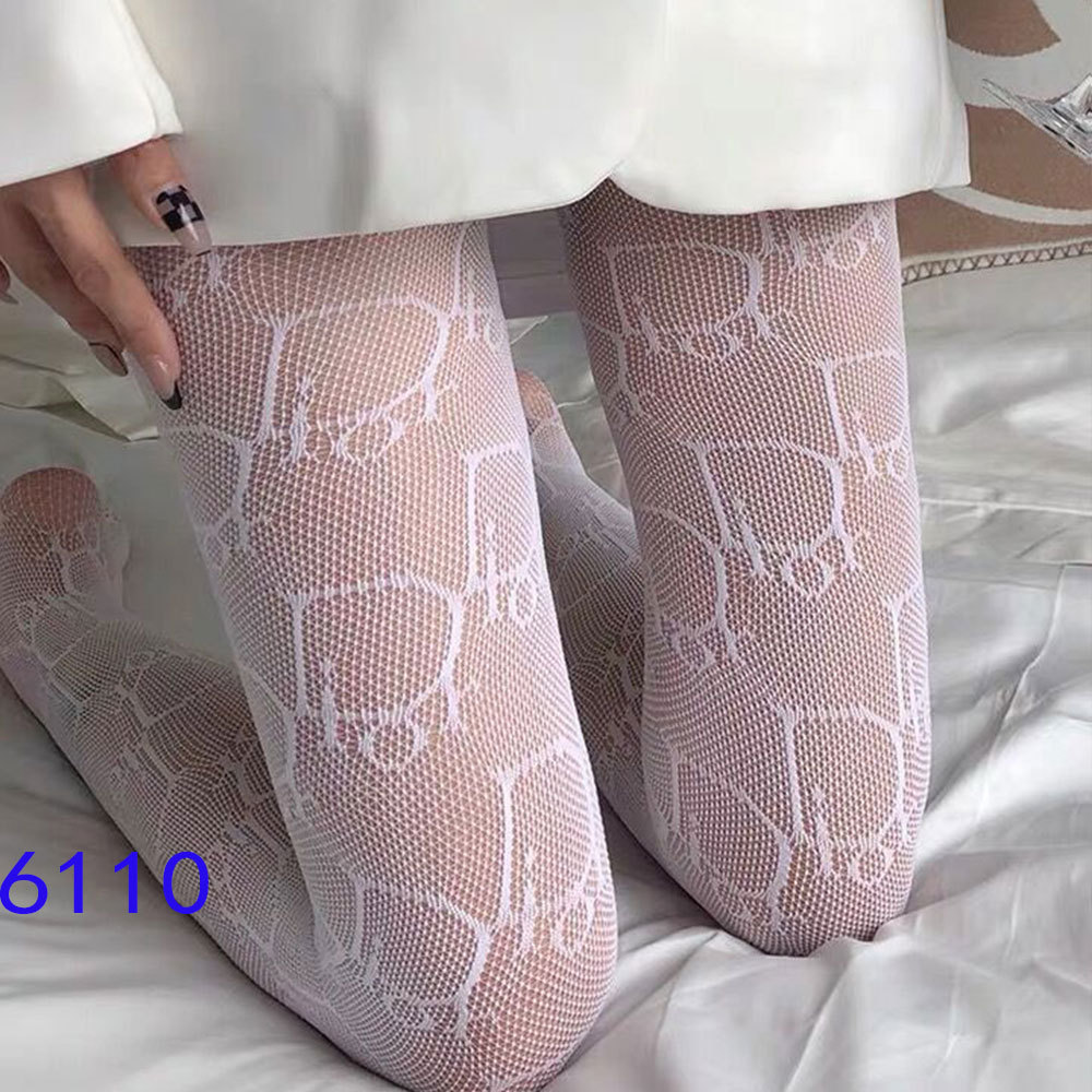 Picture of Internet Celebrating Halloween Nets Skull Spider Web Hollow Fishnet Stockings Pure White Silk Stockings Sexy Black Silk