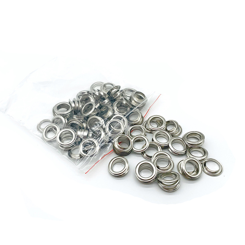 Picture of Anti-rust Round Copper Air-eye Hollow Metal Eyelet Clothing Eyelet Button Shoe Eyelet Bag Hangtag Eyelet Button