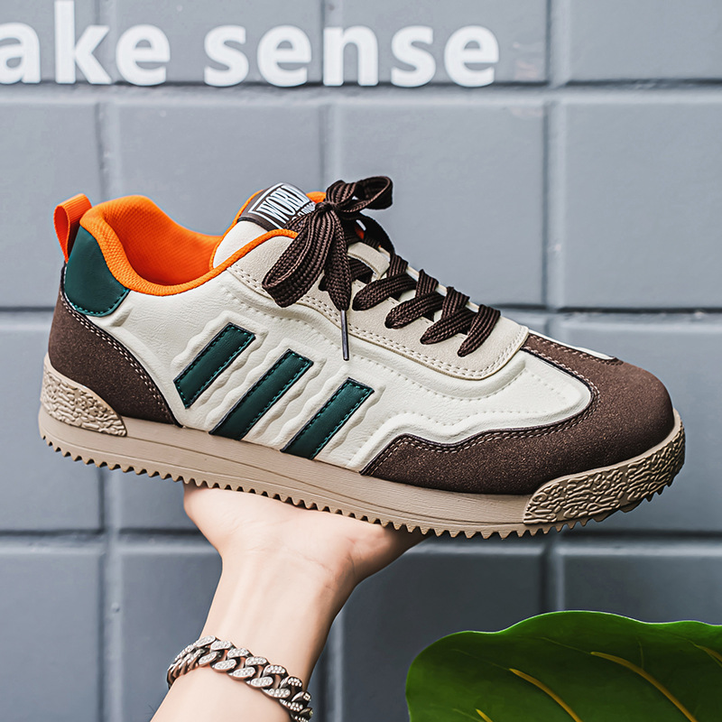 2025 Spring New Men's Sneakers Classic Color Trendy Versatile Casual Home Office Breathable Men's Shoes
