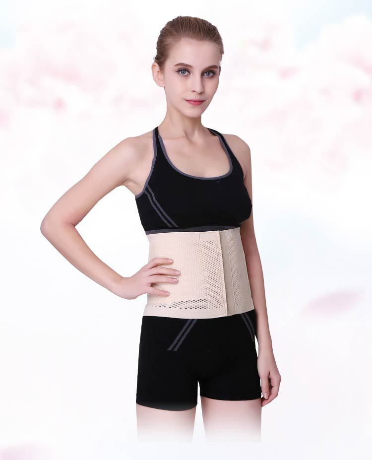 Picture of Factory wholesale breathable massage waist belt support abdomen belt postpartum mother waist belt