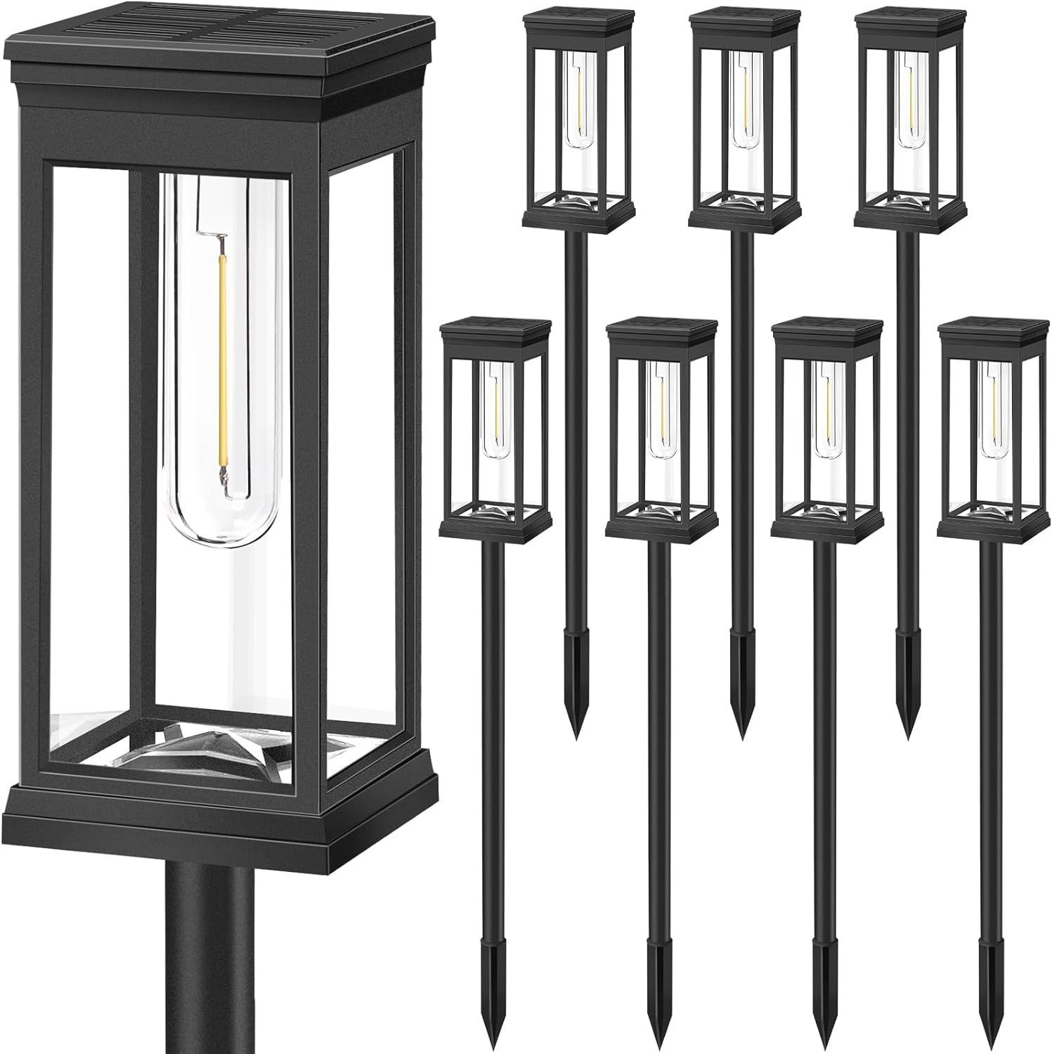 Picture of Solar Lawn Light Cash Outdoor Decorative Garden Light led Solar Garden Light Grass Garden Landscape Light