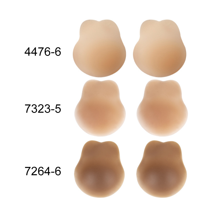 Picture of Cross-border Hot Sale Rabbit Ear Breast Solid Silicone Bra Cat Ear Breast Patch Seamless Anti-expansion Push-up Chest Patch