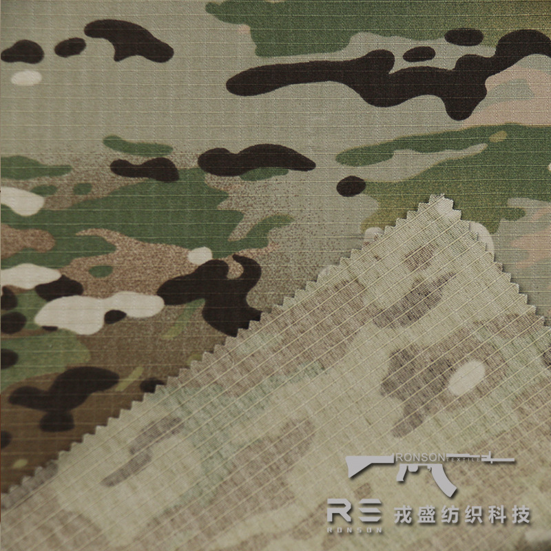 Picture of Rongsheng Home Textile stretch Cotton Fabric MC Camouflage Plaid Fabric Comfortable Breathable Tear Resistant g3g4 Tactical Pants Frog Suit