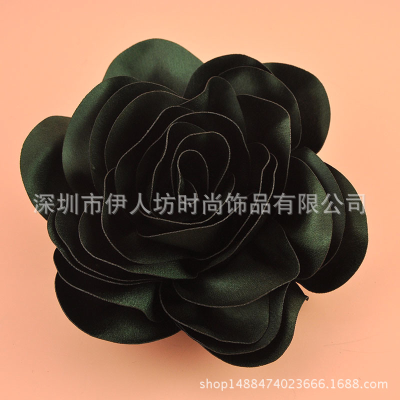 Picture of Super-large flower hair accessories catwalk stage performance hairpin edge clip accessories exaggerated photo studio photography head accessories