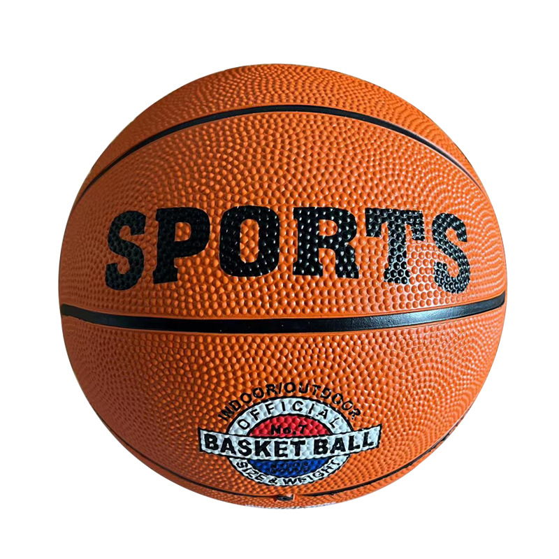 Rubber Basketball Wholesale No. 357 Kindergarten and Primary School Students' Training Camp Basketball Wear-Resistant Basketball