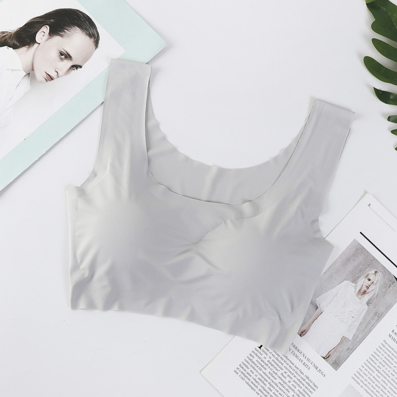 Picture of Shangpin Anxin Generation Seamless No Steel Ring Ice Silk Gather Large Size Running Vest Yoga Sports Underwear Women's Bra