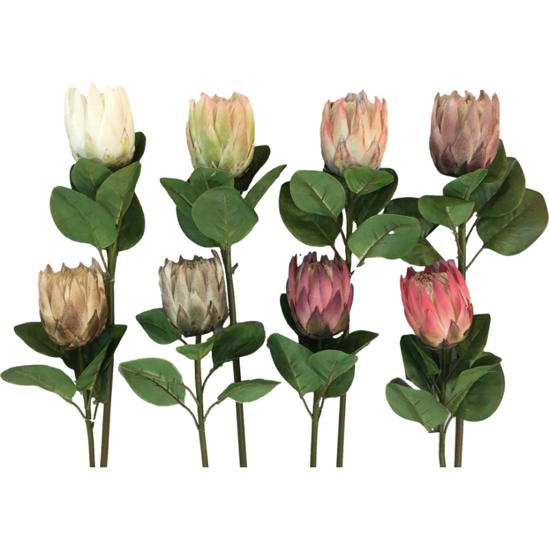Picture of European-Style Small Spring-Colored Simulated Emperor Flower, South African Artificial Flower, Simulated Plant, High-End Imperial Flower
