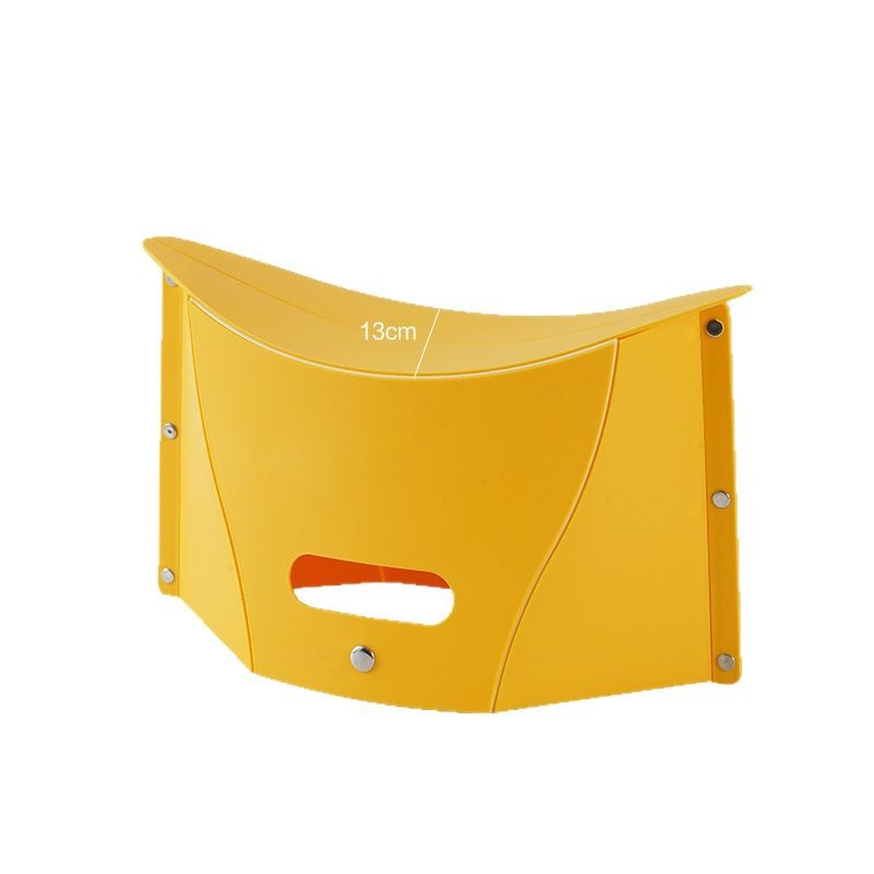 Picture of Folding Stool Plastic Little Mazar Travel Outdoor Travel Train Portable Stool Ultra-thin Paper Low Stool Adult Household