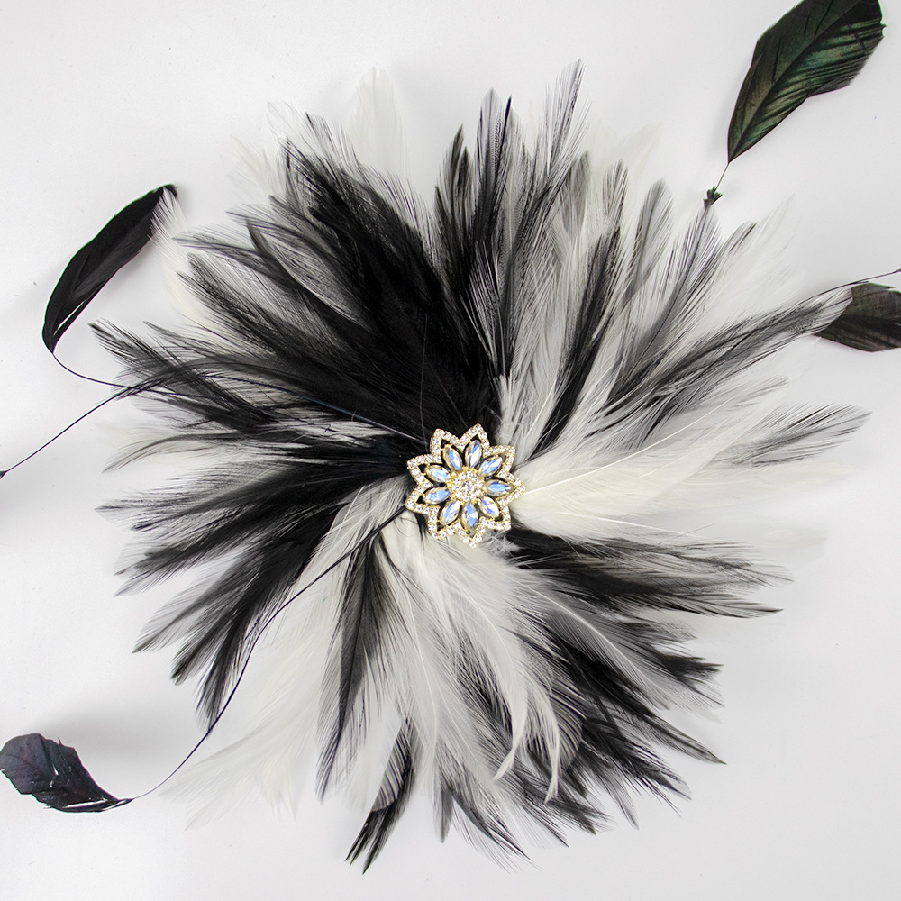 Picture of Christmas Winter New Year Headwear Snowflake Hairpin Side Clip Sparkling Fine Diamond Hairpin New Year Hair Accessories Side