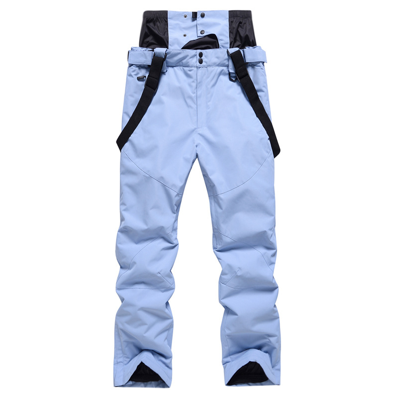 Picture of 2022 new ski pants men's and women's plus size warm veneer double waterproof windproof pants e-commerce support a generation of hair