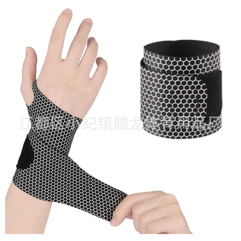 Cross-border wrist guard series sports hand guard adjustable breathable mesh sports sprained wrist tendon sheath joint fitness gloves