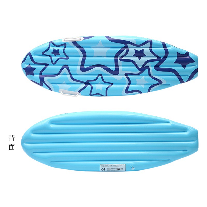 in stock PVC inflatable surfboard for adults and children to learn swimming surfing portable boogie board portable marine water ski