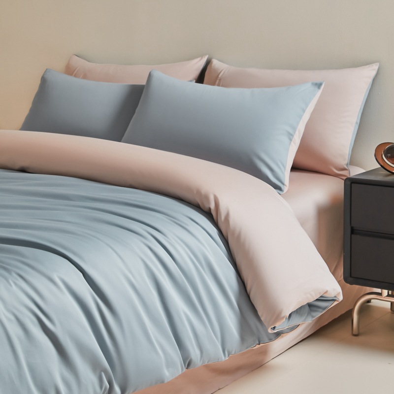 Picture of 120 cotton four-piece set 100 cotton quilt cover sheets high sense Xinjiang long staple cotton bedding
