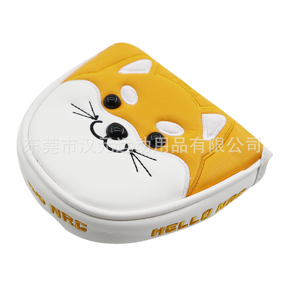 Picture of Factory wholesale Korea cross-border Golf Club cover protective cover iron cover wood dog outdoor sports accessories Black