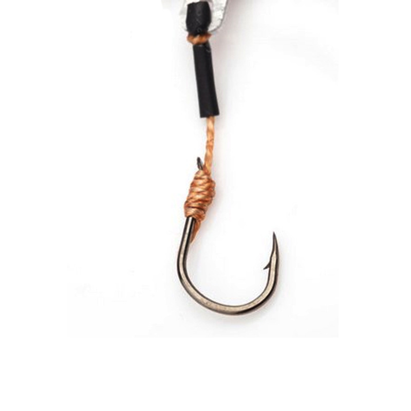 Picture of Ishni flap hook with hose anti-winding chaff cake fish hook disc hook high quality hand-tied two-pack
