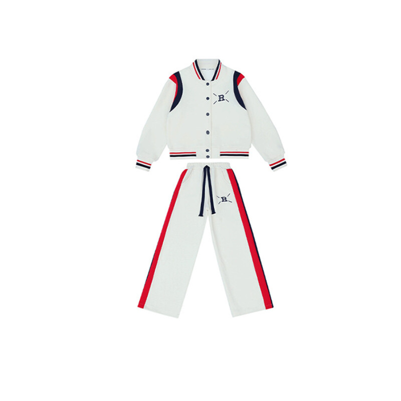 Picture of Girls' suit Autumn 2025 New Western Style Children's Korean Leisure Spring and Autumn Cardigan Sports Two-piece Set
