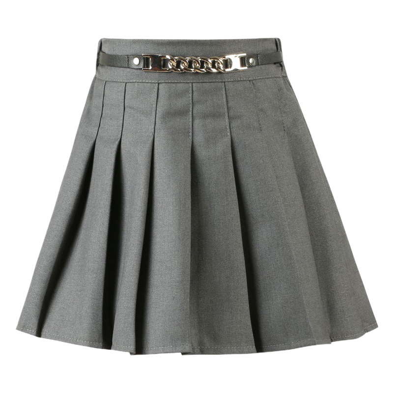 Children's Skirts, Autumn and Winter Girls' Short Skirts, Student Pleated Skirts, Versatile and Fashionable Girls' Suit Skirts, Cotton Half Skirts, European and American Style